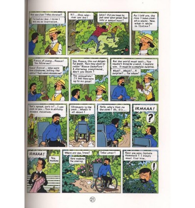Tintin. The Castafiore Emerald