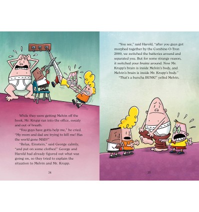 Captain Underpants: Two Super-Heroic Novels in One