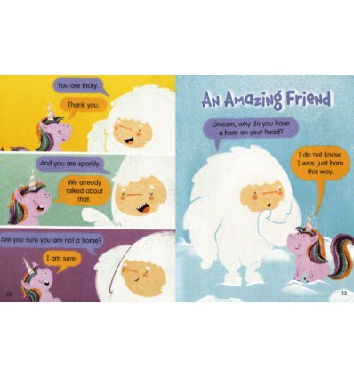 Unicorn and Yeti. Together