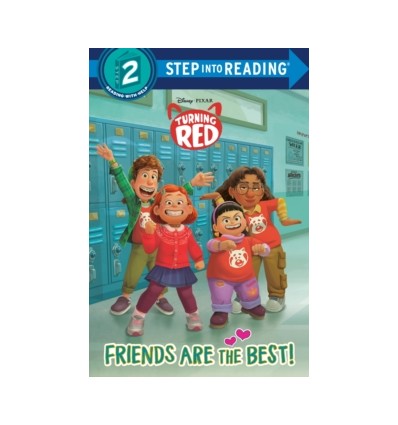 Step into Reading 2. Friends Are the Best! (Disney/Pixar Turning Red)