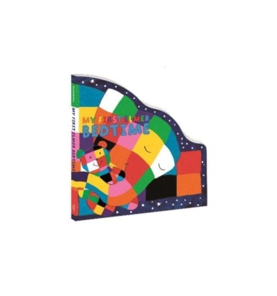 My First Elmer Bedtime : Shaped Board Book