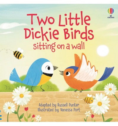 Two Little Dickie Birds sitting on a wall