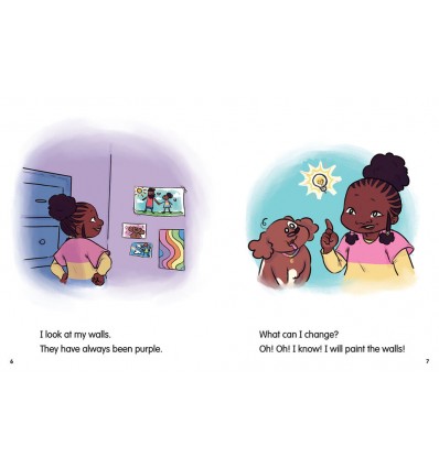 Rainbow Days. The Orange Wall: An Acorn Book