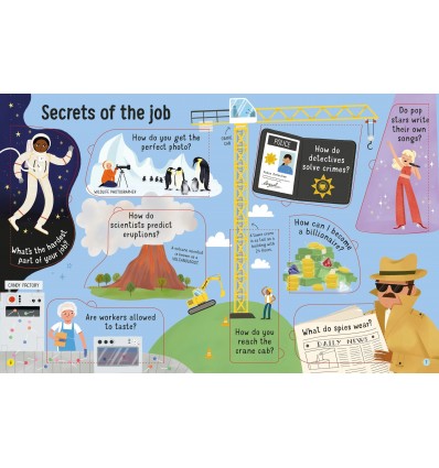 Lift-the-flap Questions and Answers about Jobs
