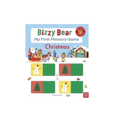 Bizzy Bear: My First Memory Game Book: Christmas