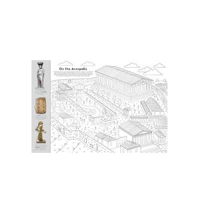 Around the World Colouring: Ancient Greece