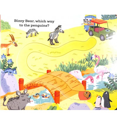 Bizzy Bear: At the Zoo