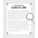 Crime Scene : Colour the Crime Scene, Analyze the Clues and Solve the Murder Mystery!