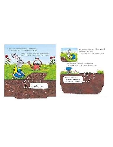 Ruby Plants a Radish