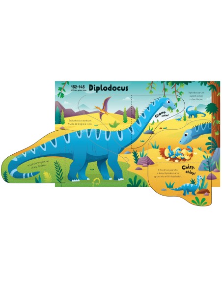 Great Big Dinosaurs (with great big flaps)