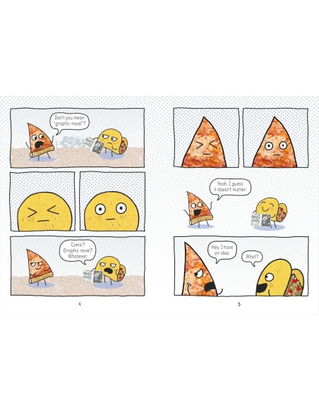 Pizza and Taco: Super-Awesome Comic!