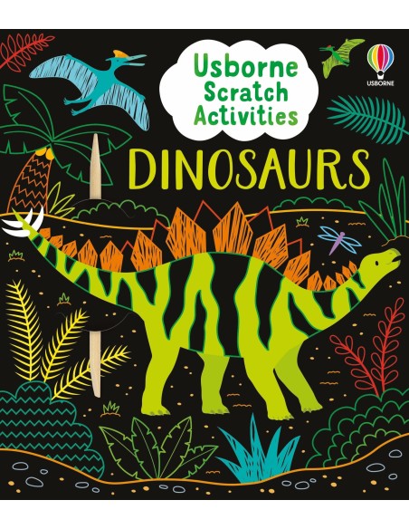 Usborne Scratch Activities Dinosaurs