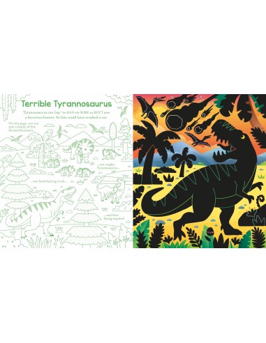 Usborne Scratch Activities Dinosaurs