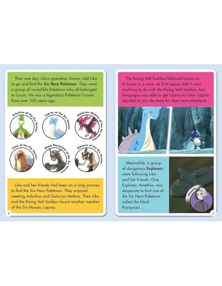 Pokemon Young Readers Level 3: Roar of the Black Rayquaza