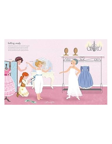Sticker Dolly Dressing Cinderella