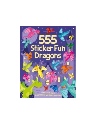 555 Sticker Fun Dragons