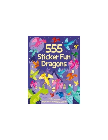 555 Sticker Fun Dragons