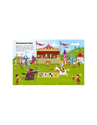 Knights and Castles Sticker Book