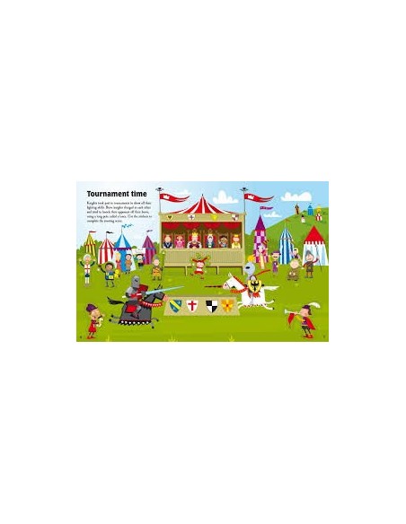 Knights and Castles Sticker Book