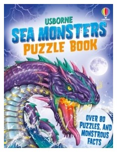 Sea Monsters Puzzle Book