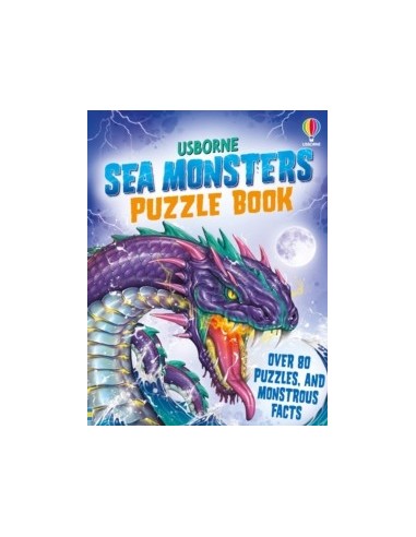 Sea Monsters Puzzle Book