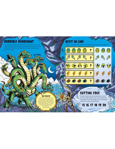 Sea Monsters Puzzle Book