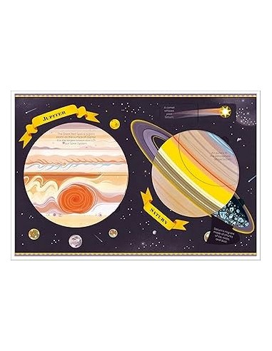 Explore the Solar System : A Fold-Out, Lift-the-Flap Book