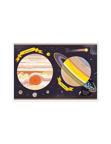 Explore the Solar System : A Fold-Out, Lift-the-Flap Book