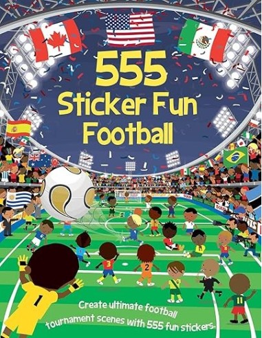 555 Sticker Fun Football
