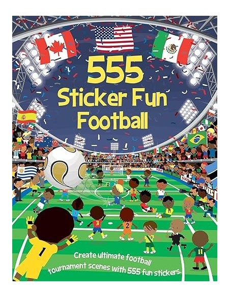555 Sticker Fun Football