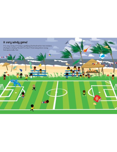 555 Sticker Fun Football