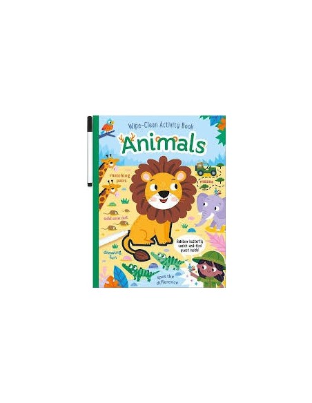 Wipe-Clean Activity Fun Animals