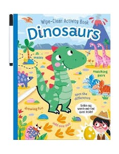 Wipe-Clean Activity Dinosaurs