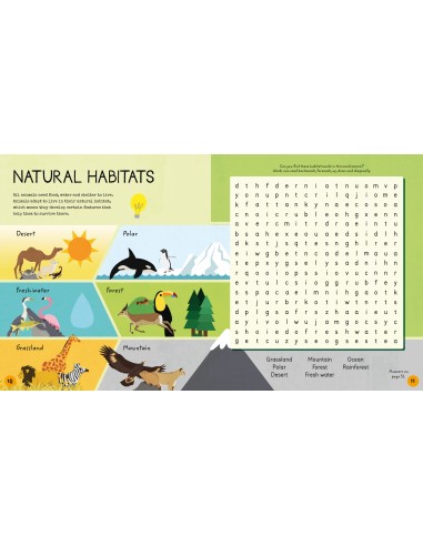 Wildlife Activity Book : Activities for Little Zoologists