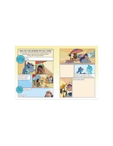 Disney Stitch Story Sticker Book
