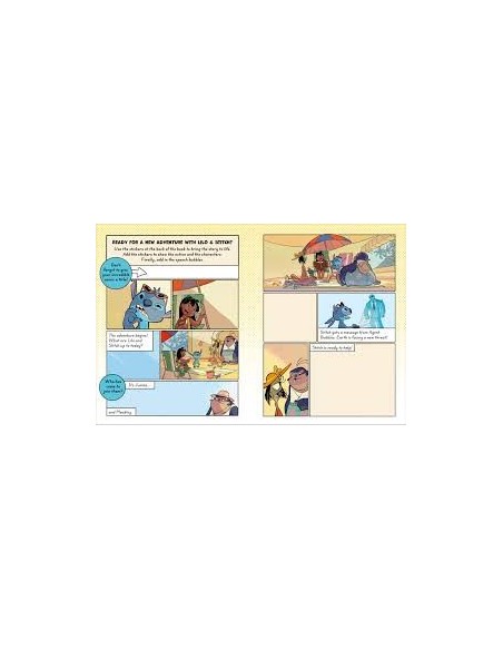 Disney Stitch Story Sticker Book